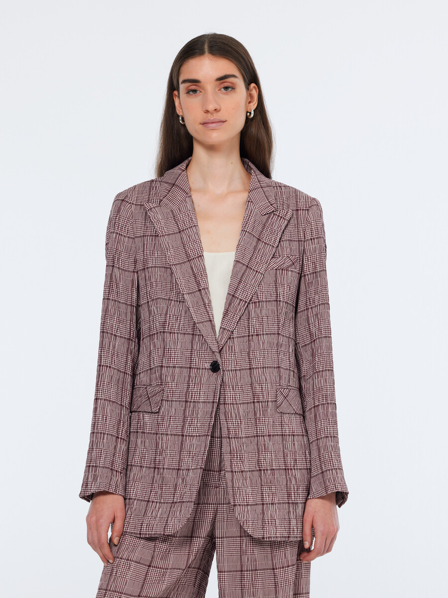 prince of wales seersucker blazer