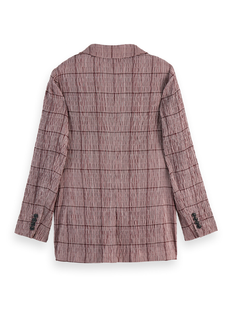 prince of wales seersucker blazer