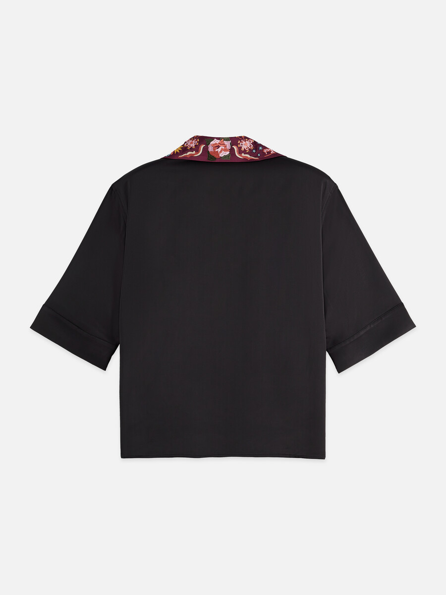 the 40th anniversary embroidered short sleeved shirt