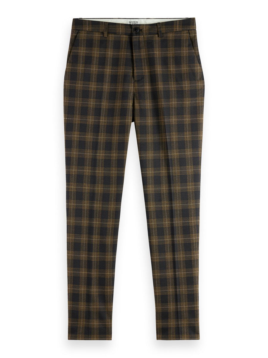 irving yarn-dyed tailored check chino