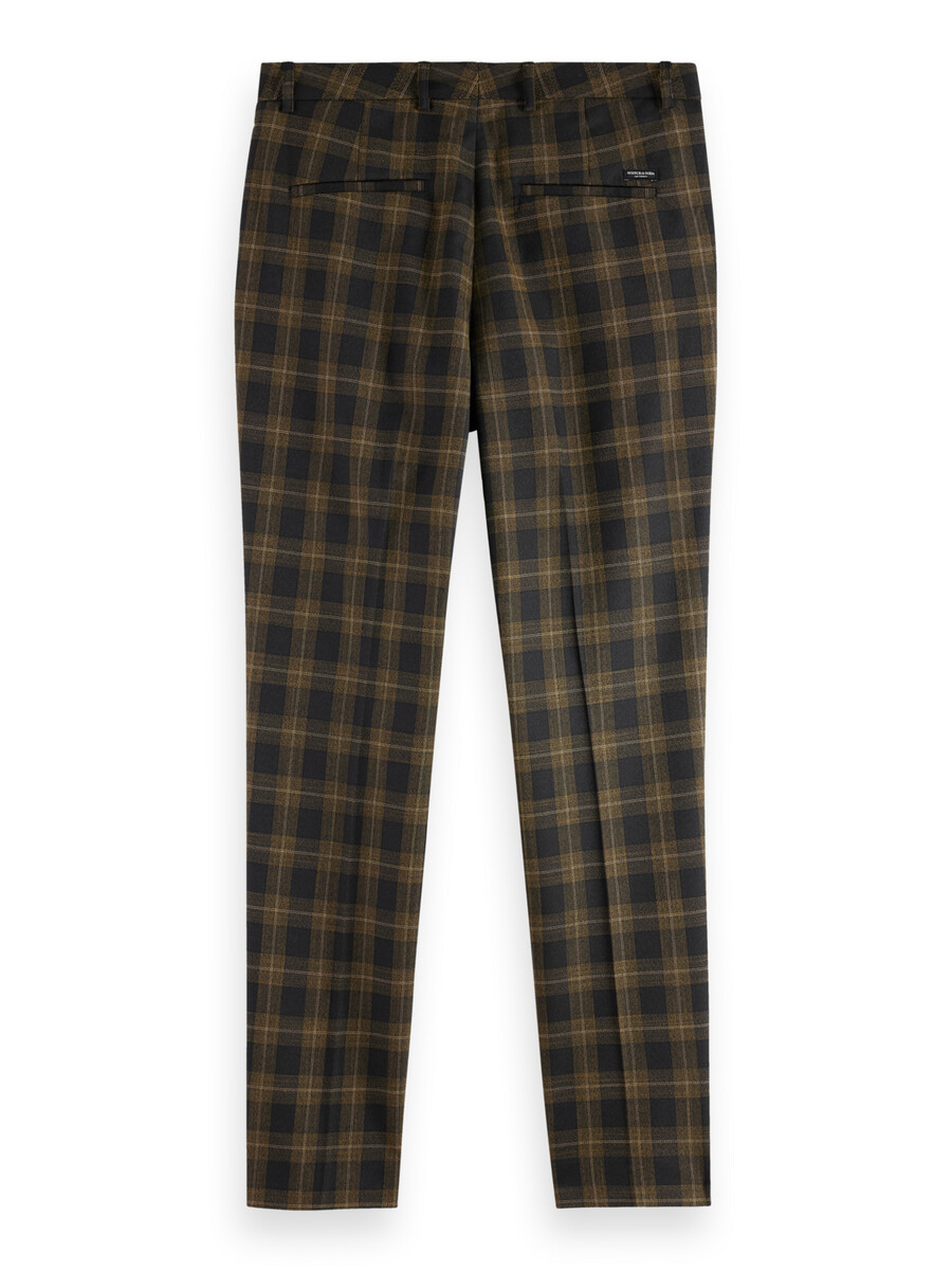 irving yarn-dyed tailored check chino