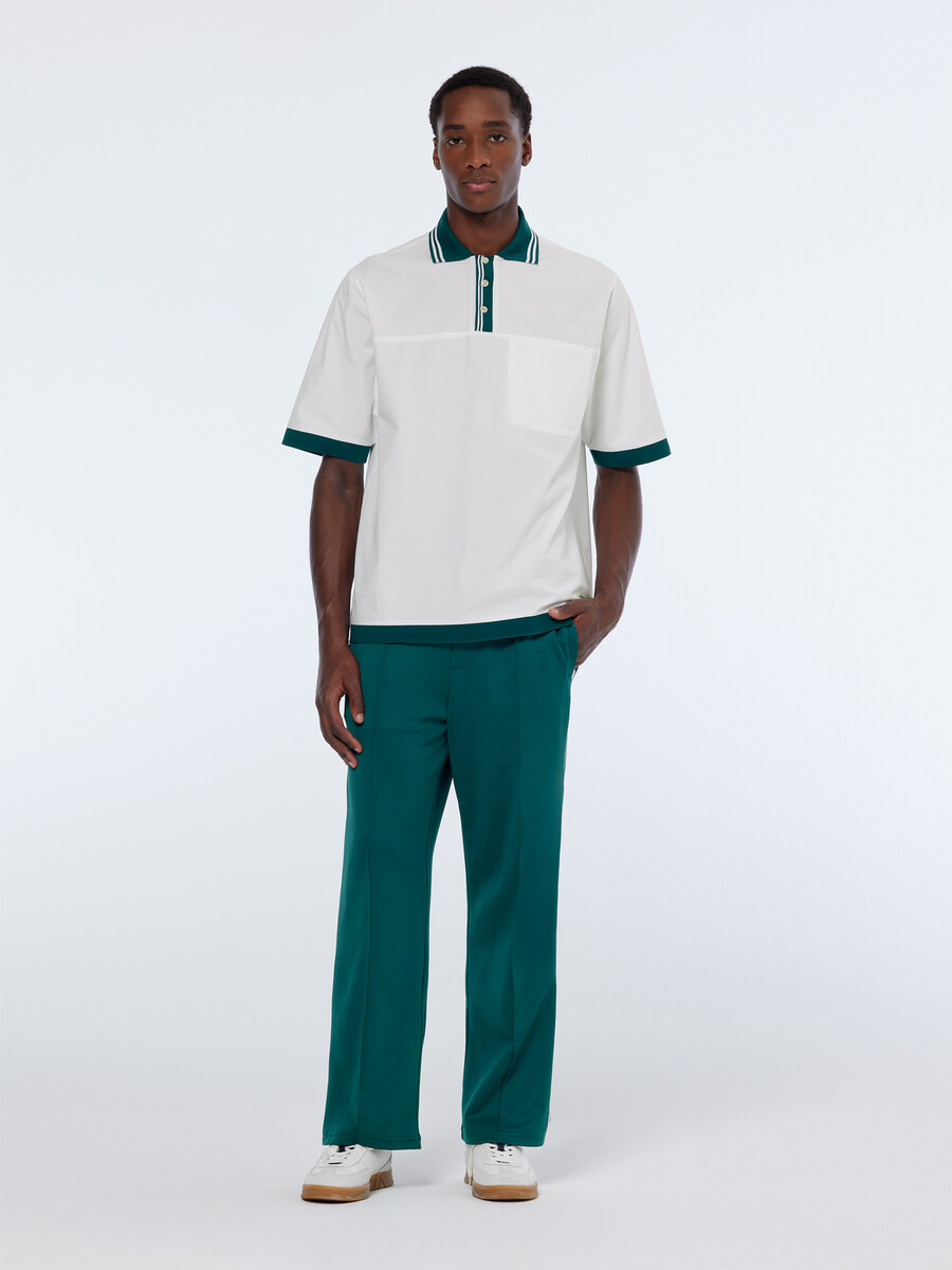 relaxed straight fit trackpants