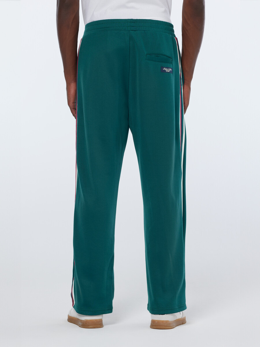 relaxed straight fit trackpants