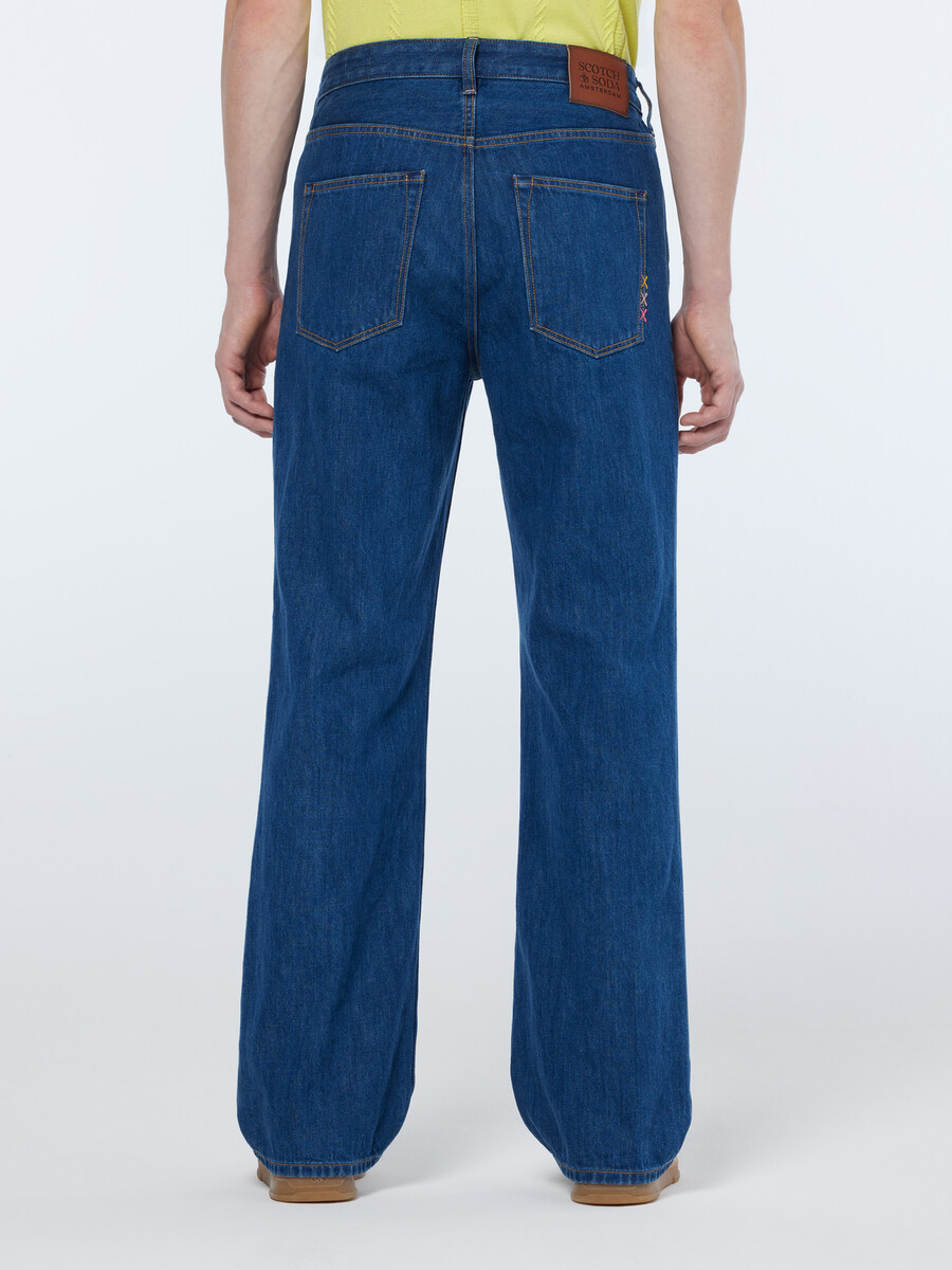 the beat flared jeans imagine blue