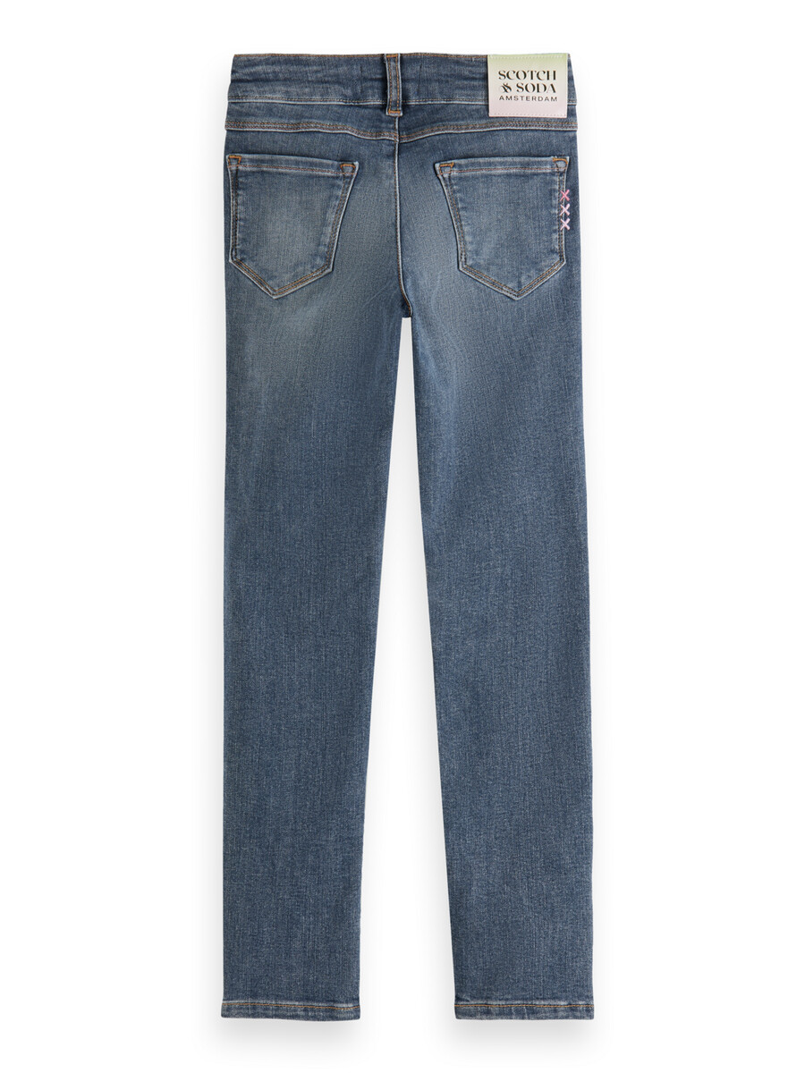 girls milou skinny jeans - electric blue