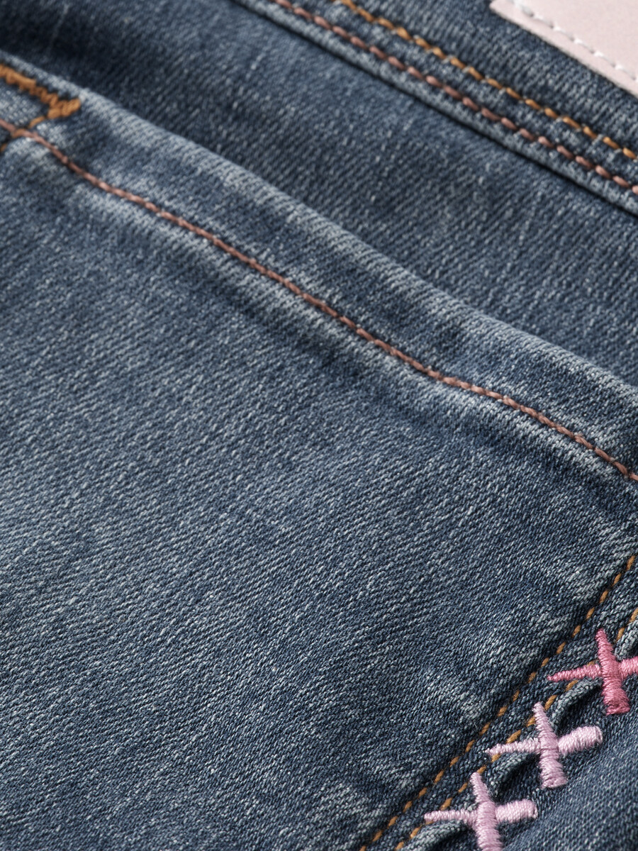 girls milou skinny jeans - electric blue