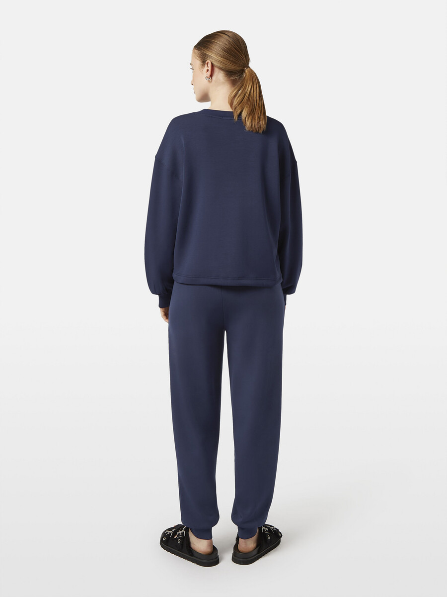 v-neck modal sweatshirt