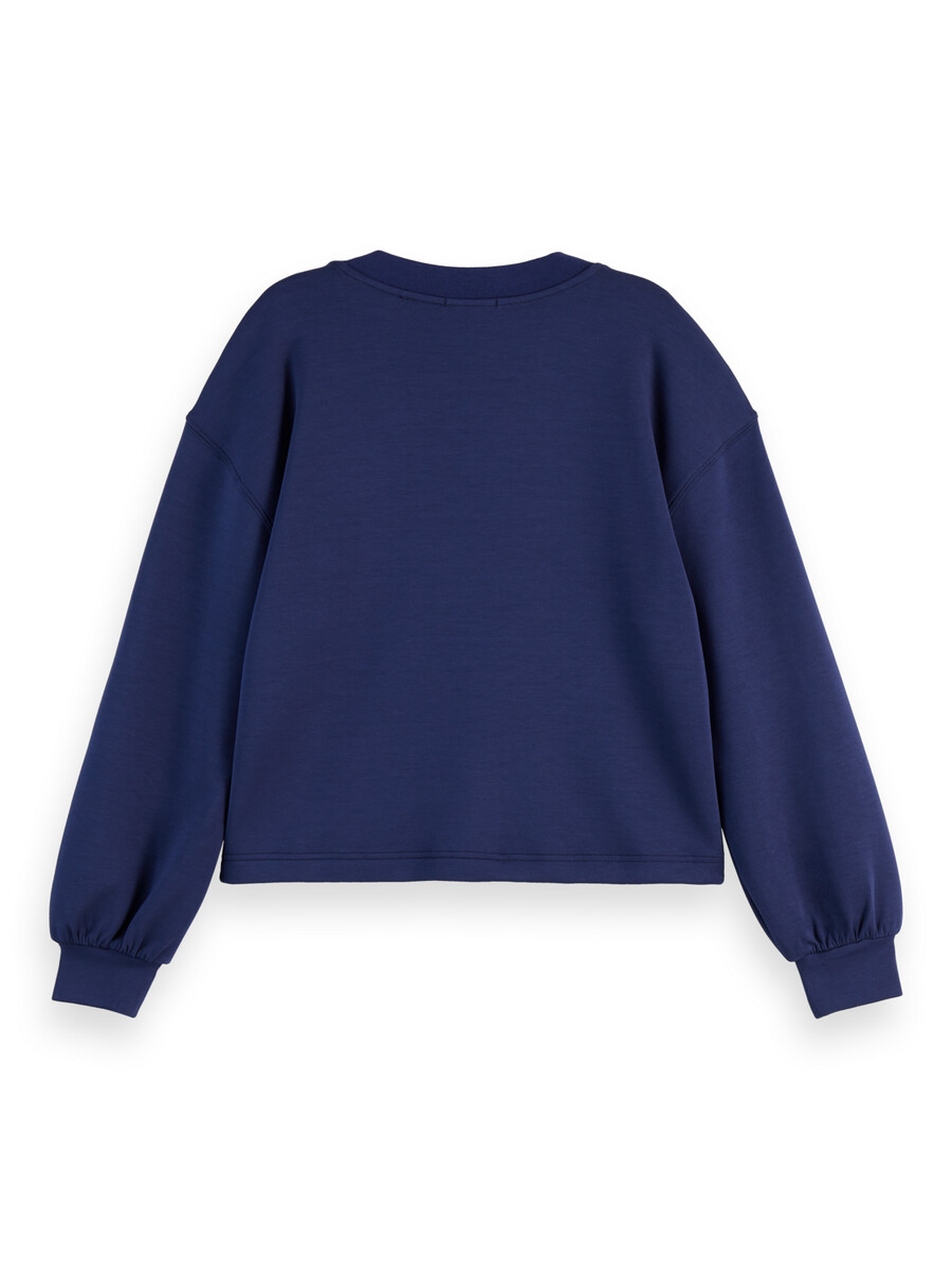 v-neck modal sweatshirt