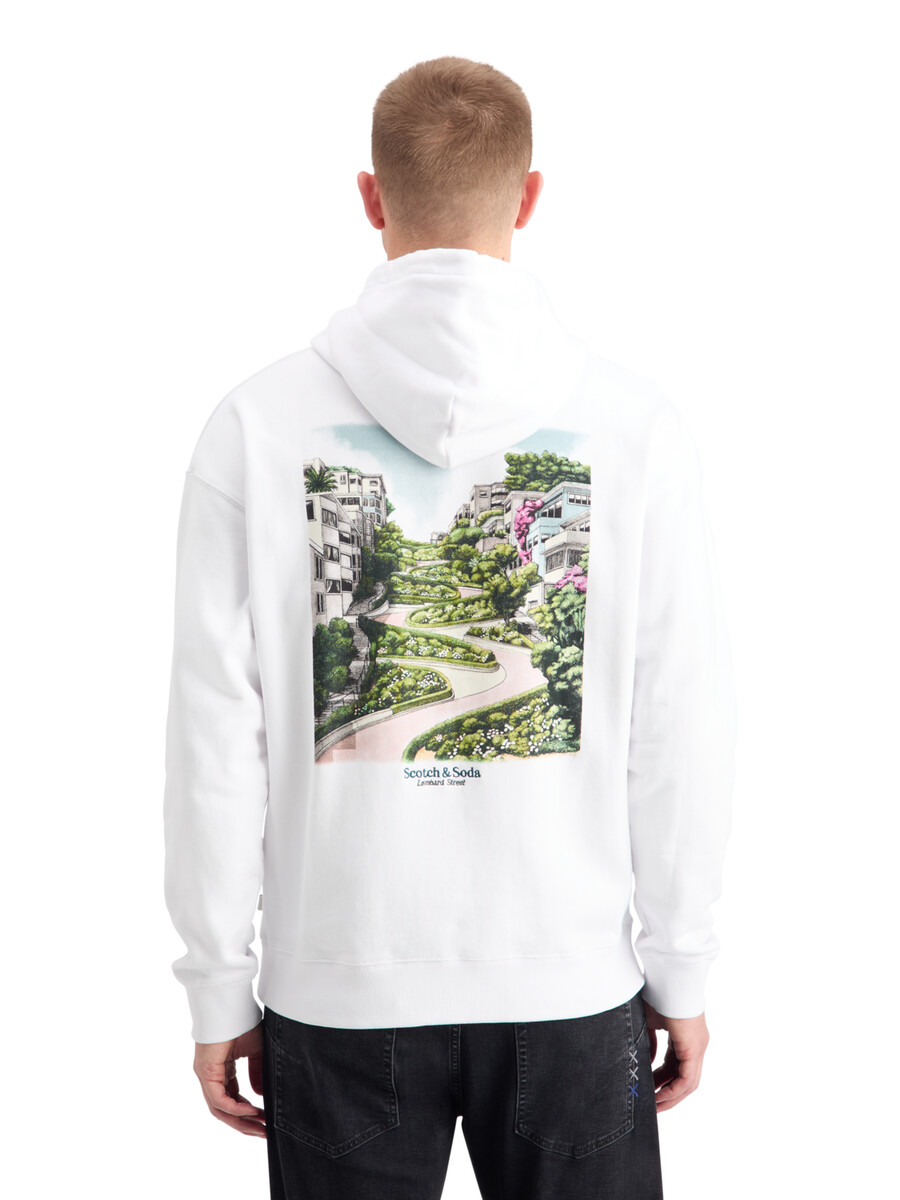 san francisco relaxed fit hoodie