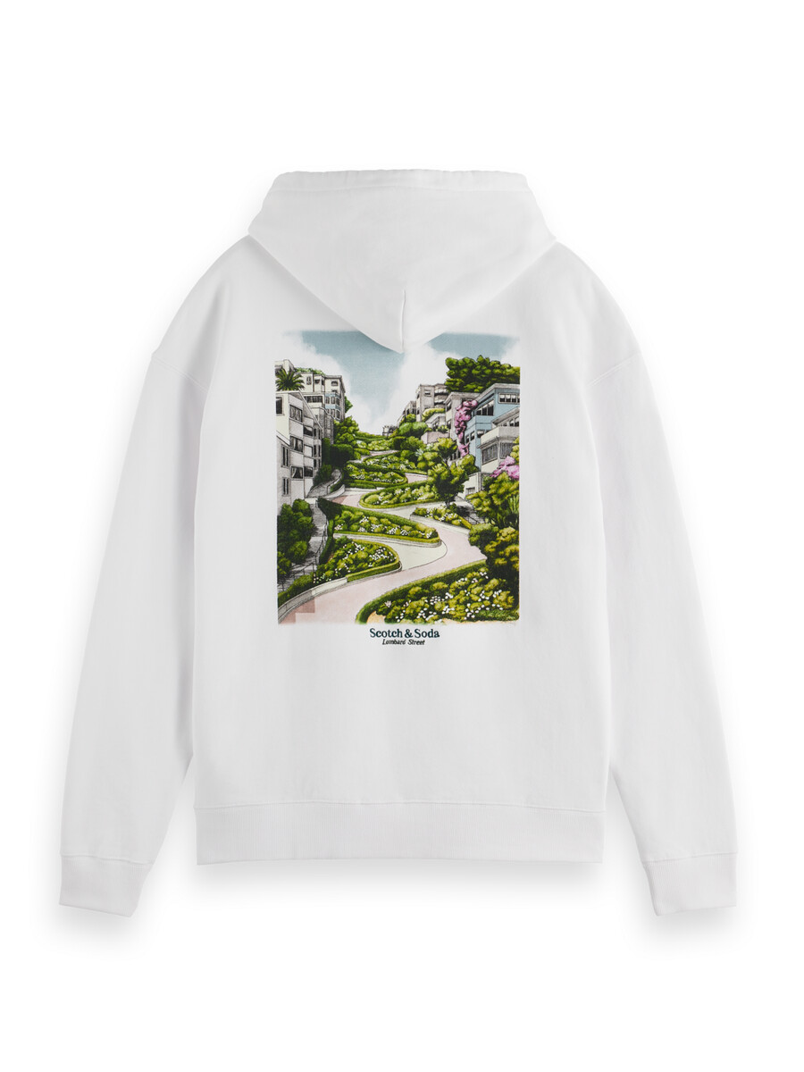 san francisco relaxed fit hoodie