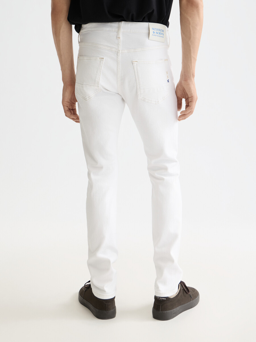 core - ralston regular slim jeans cool white