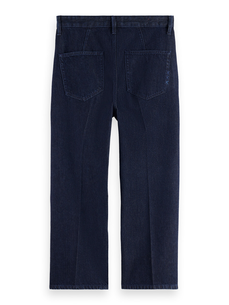 straight cropped denim chino beatitude