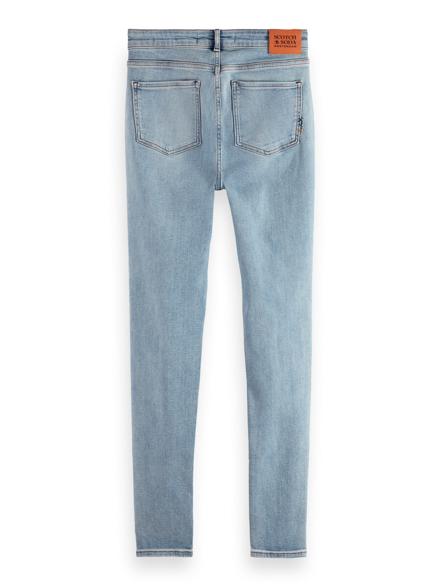 essentials — bohemienne mid-rise skinny jeans blue mind