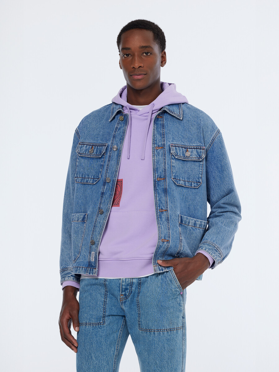 denim chore jacket lakehouse