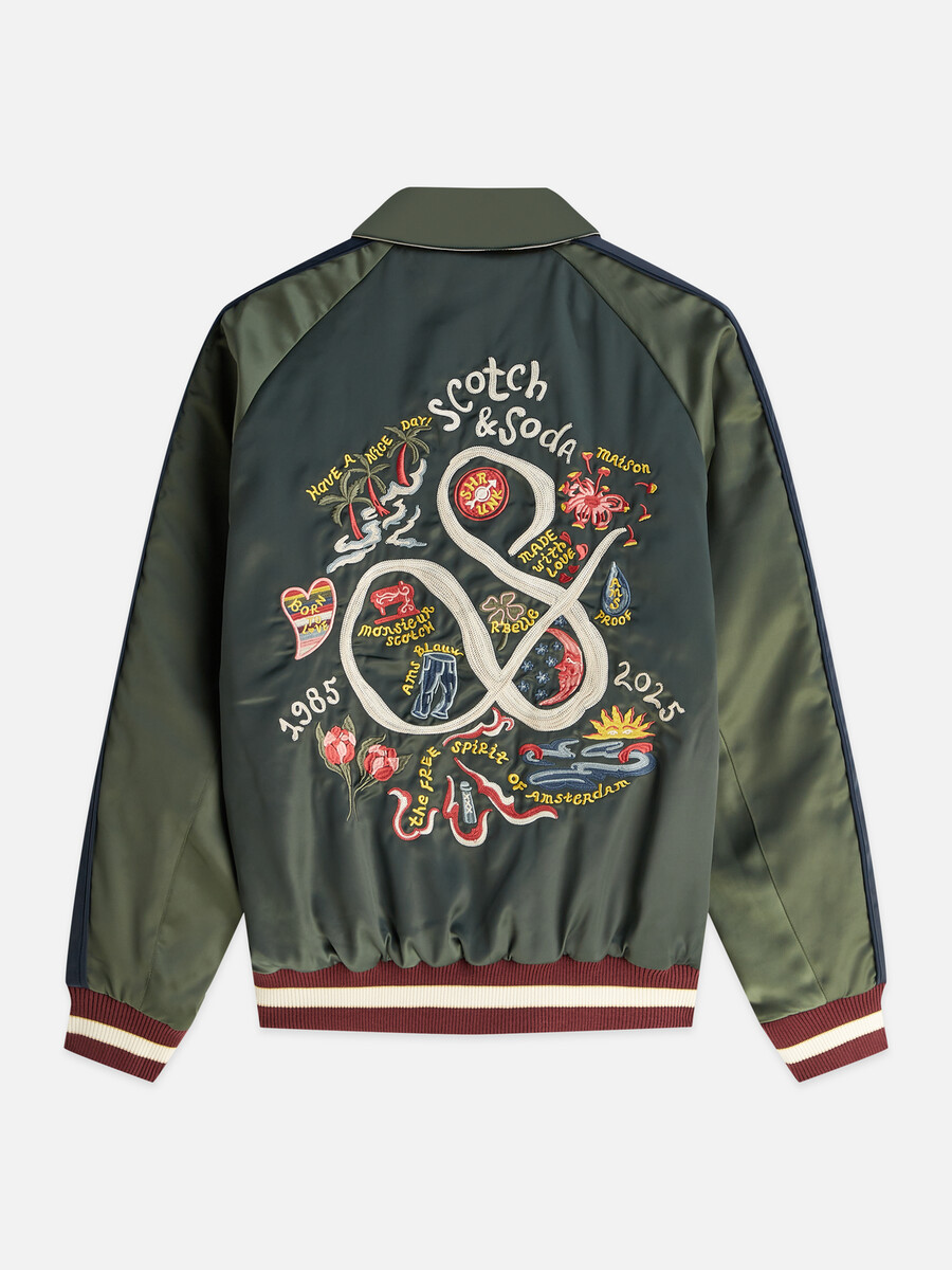 the 40th anniversary souvenir bomber jacket
