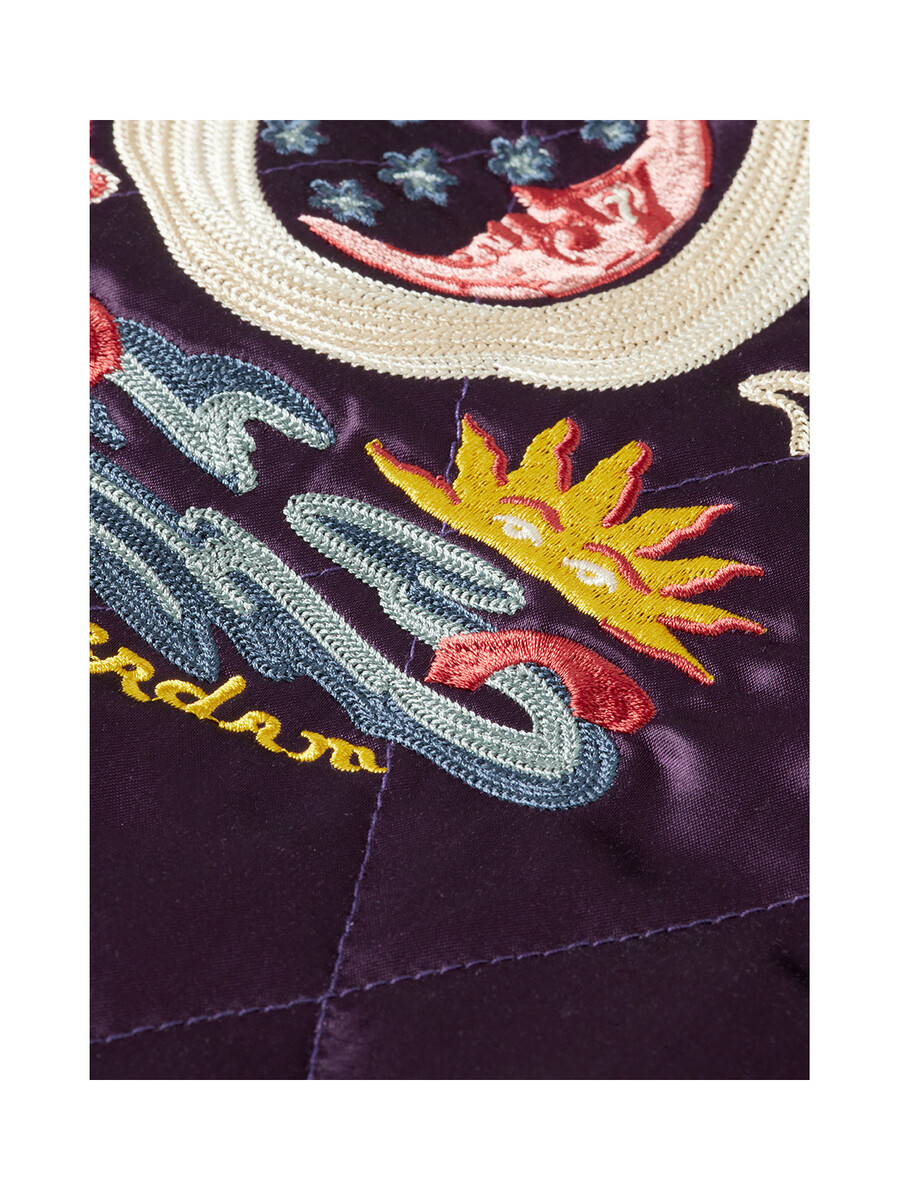 the 40th anniversary embroidered reversible souvenir jacket