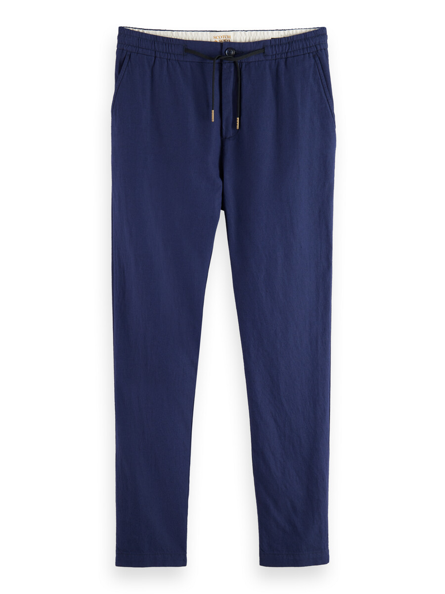 warren linen blend twill jogger