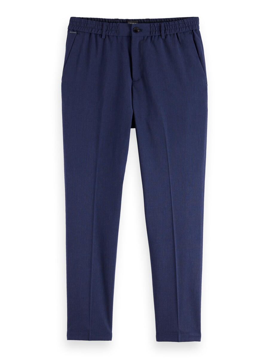finch seersucker check jogger