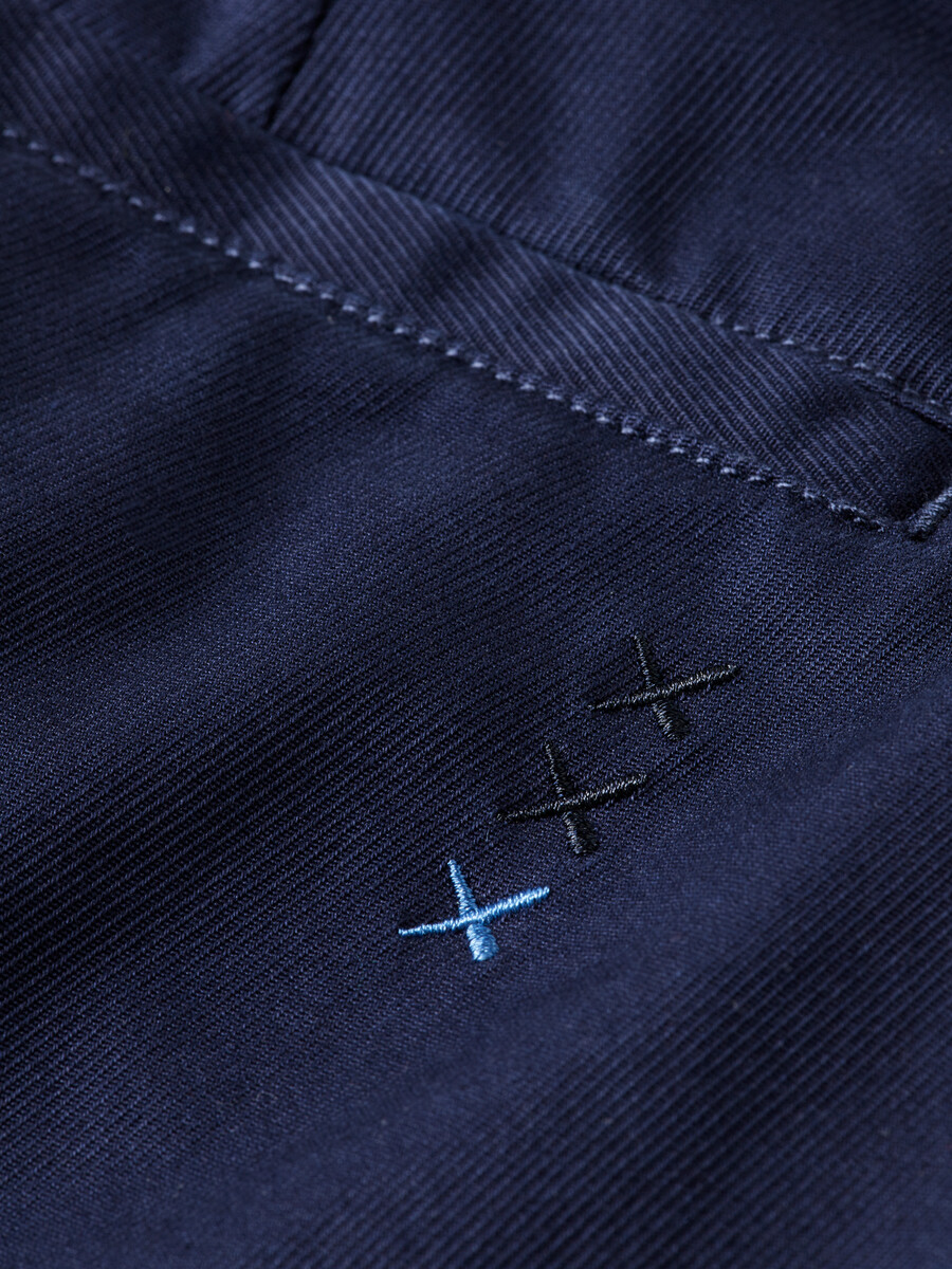 straight fit cotton twill chino