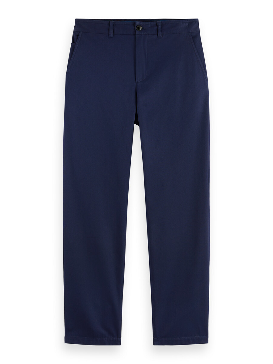 straight fit cotton twill chino