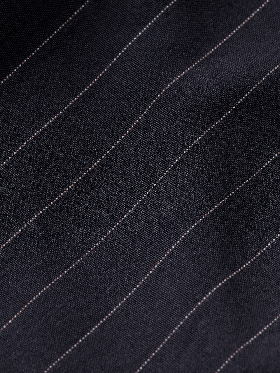straight fit tailored pinstripe chino
