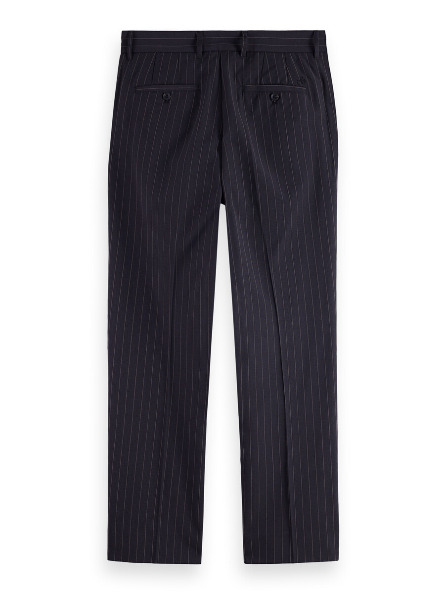 straight fit tailored pinstripe chino