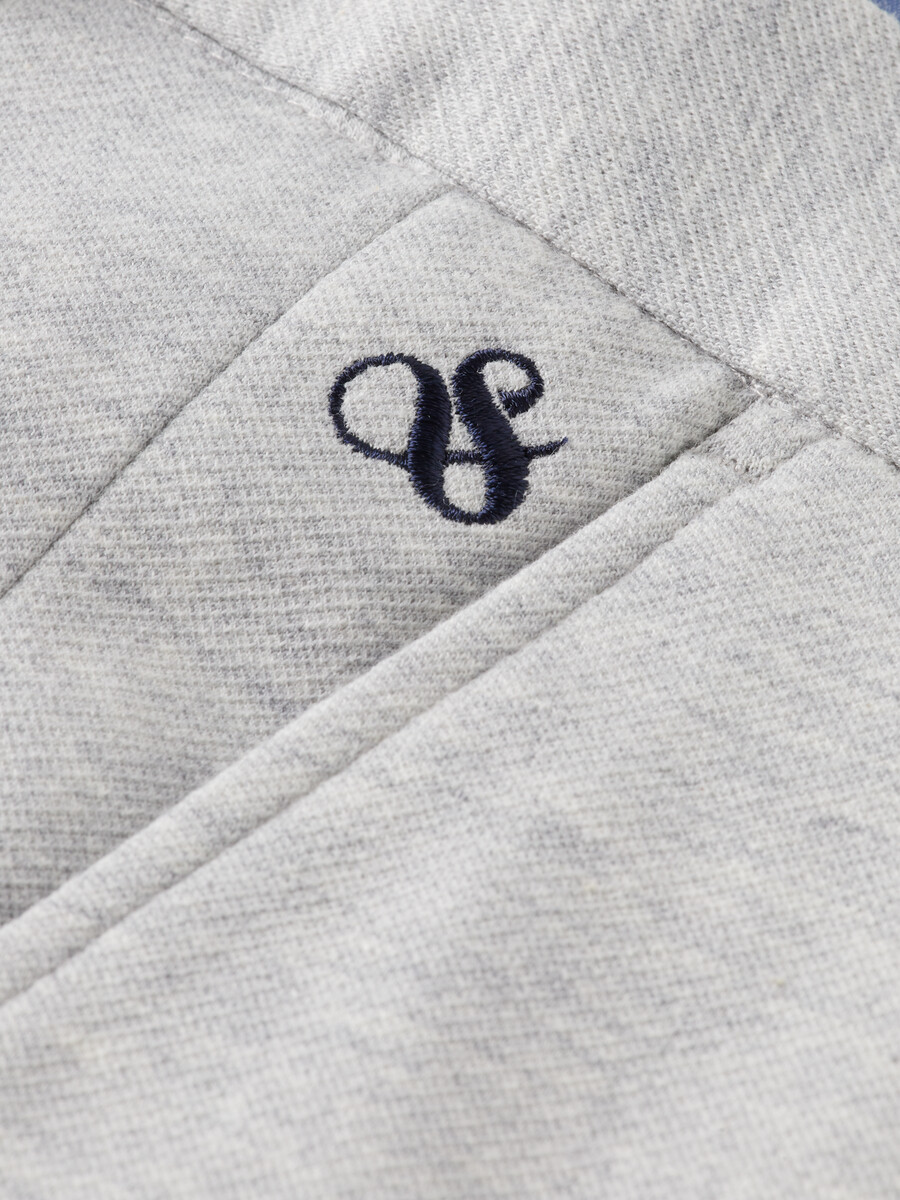 mott tailored jersey yarn-dyed chino