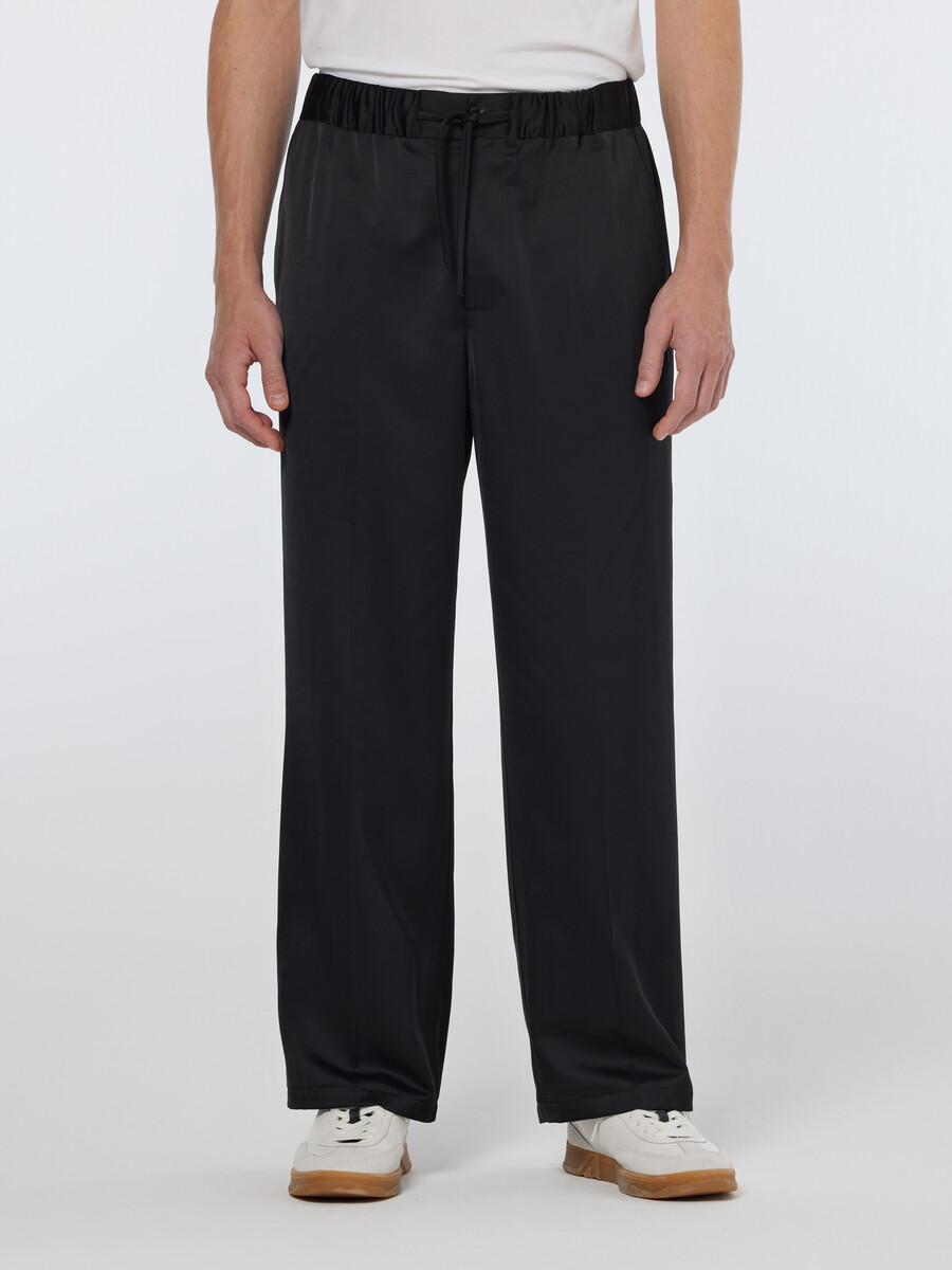 heavy satin relaxed fit jogger