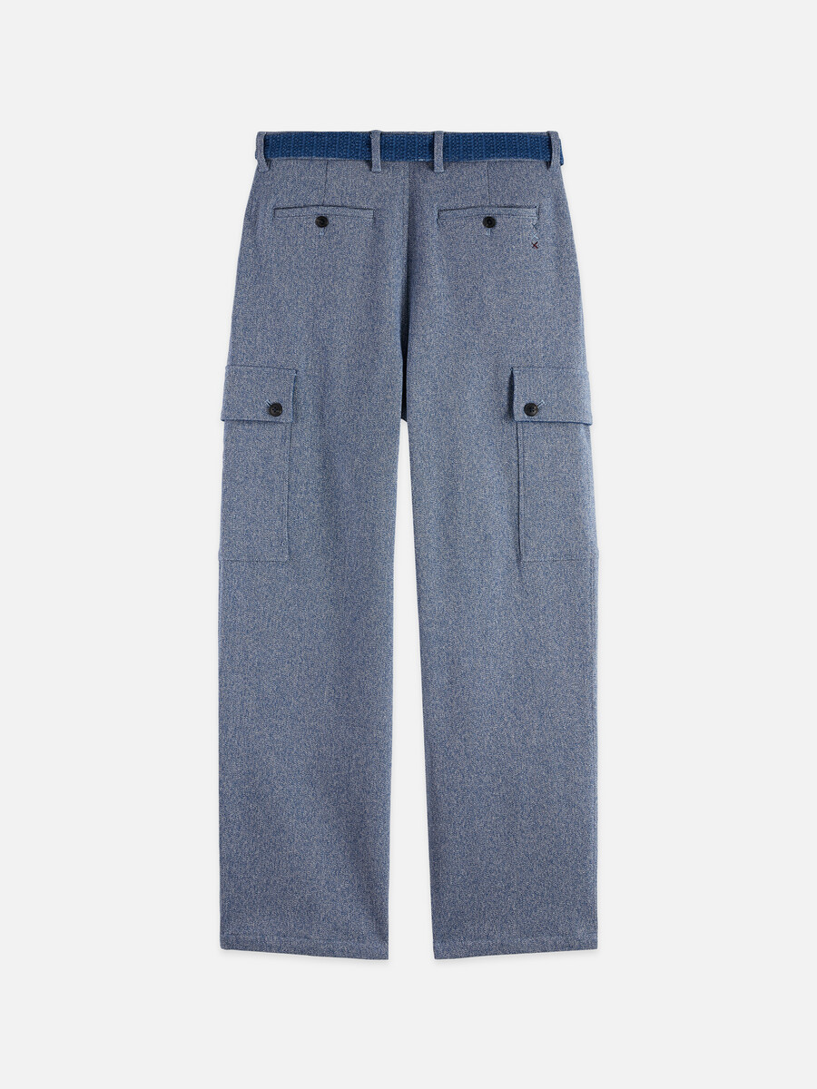 the 40th anniversary melange loose straight-fit cargo pant