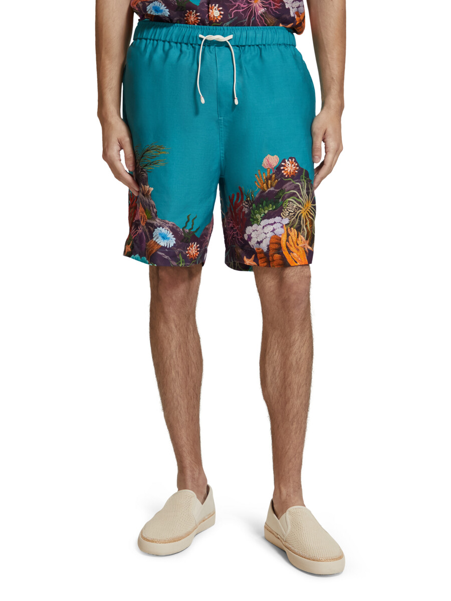 seanery printed bermuda shorts