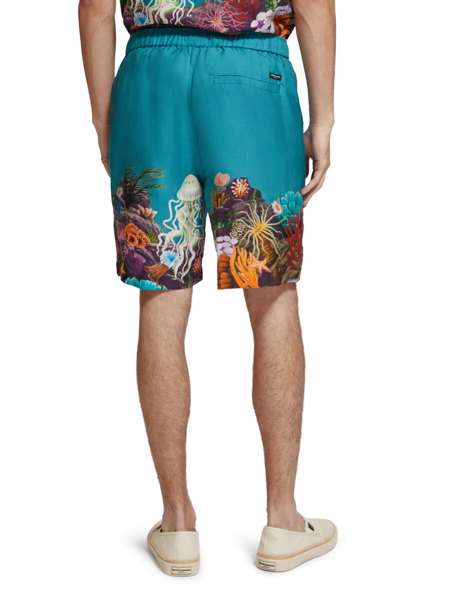 seanery printed bermuda shorts