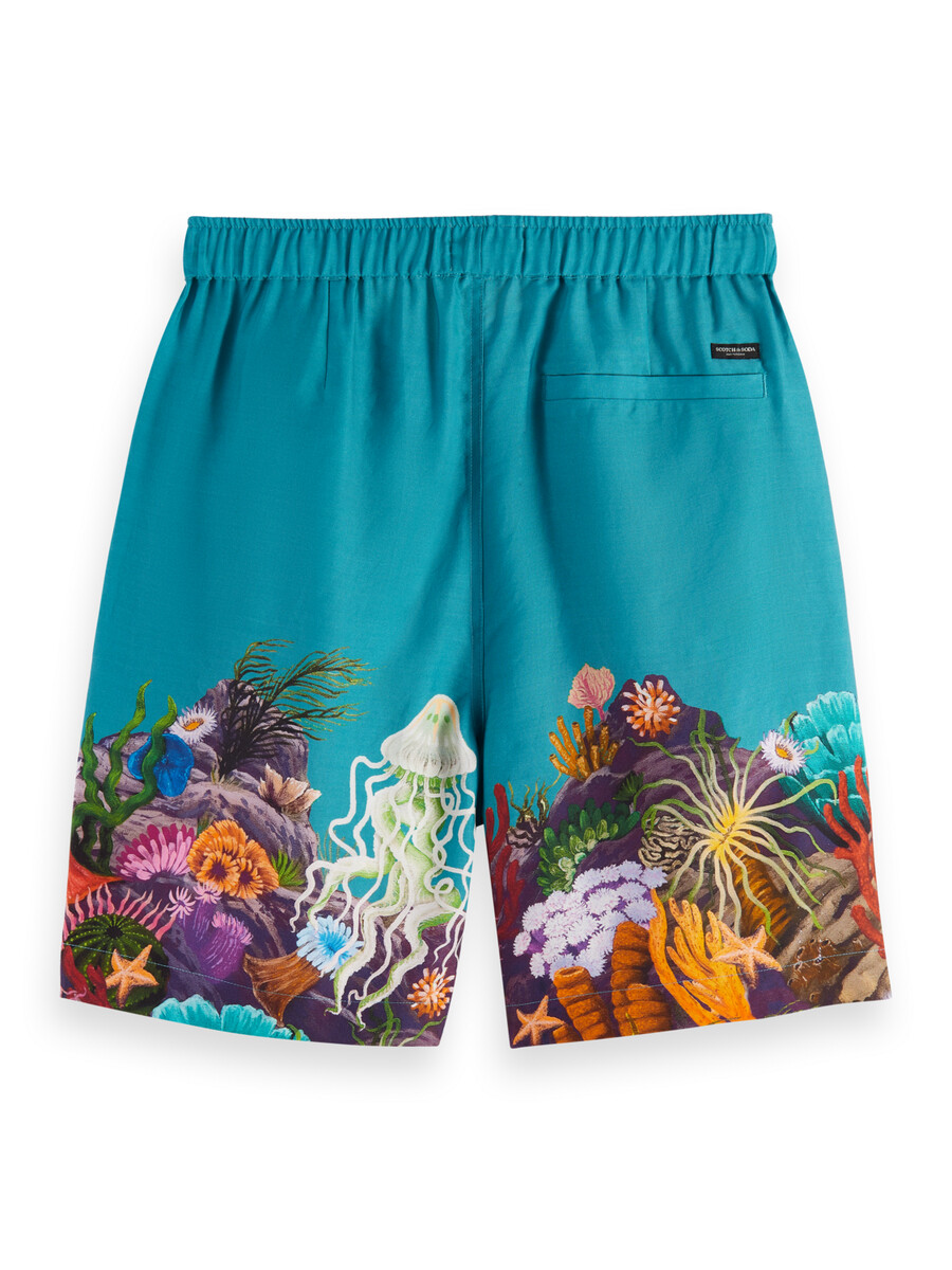 seanery printed bermuda shorts