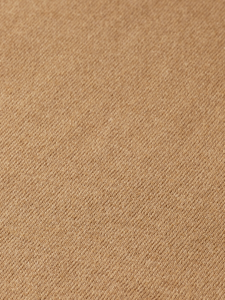 essentials — dropped shoulder mock neck pullover