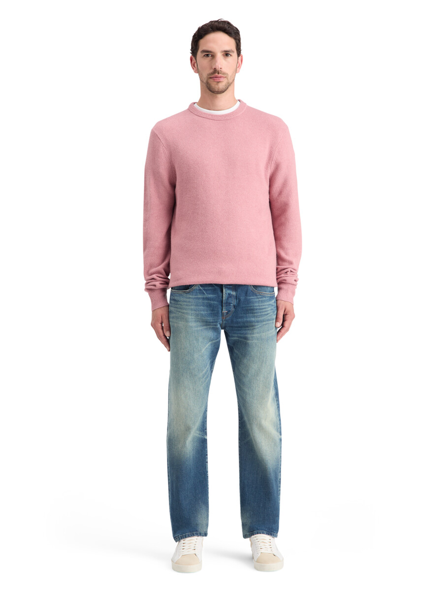 regular fit soft knit sweater