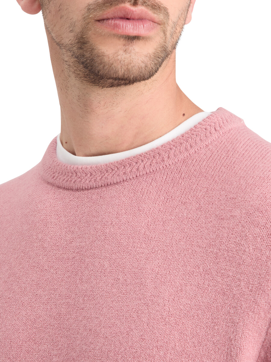 regular fit soft knit sweater