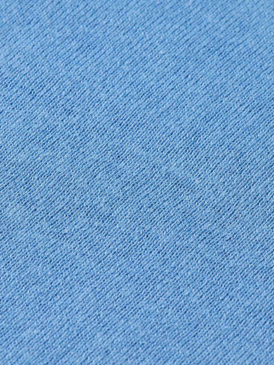 linen-blend regular fit crewneck pullover