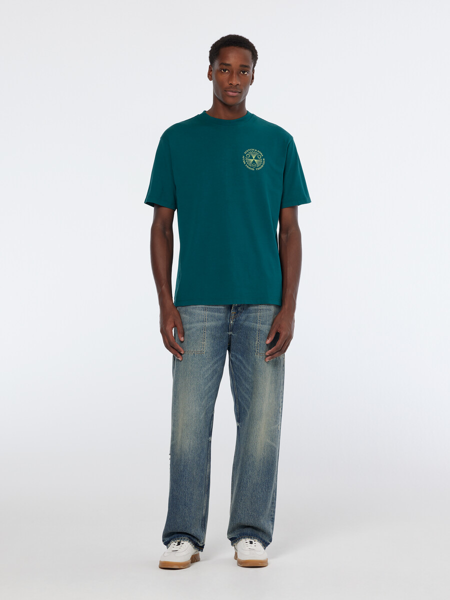 tennis club artwork relaxed fit t-shirt