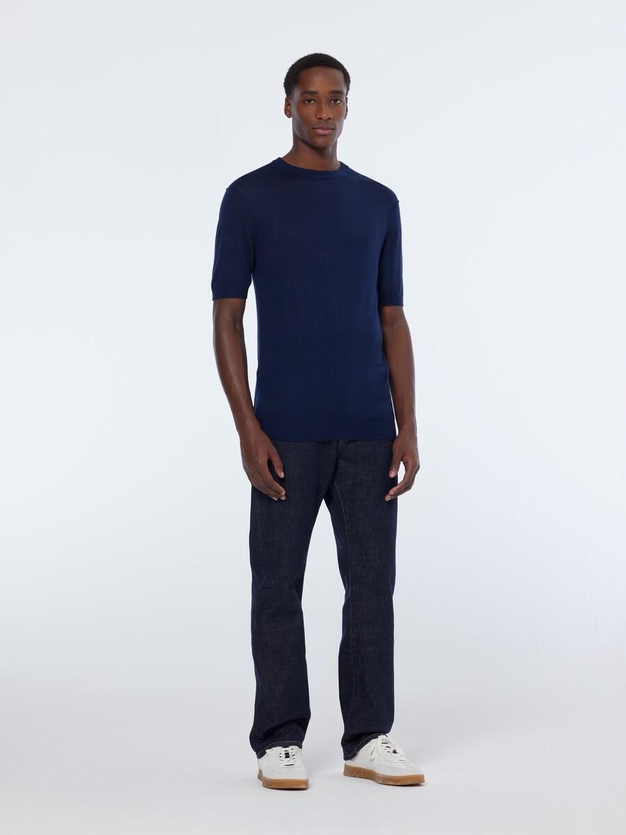 regular fit knit t-shirt