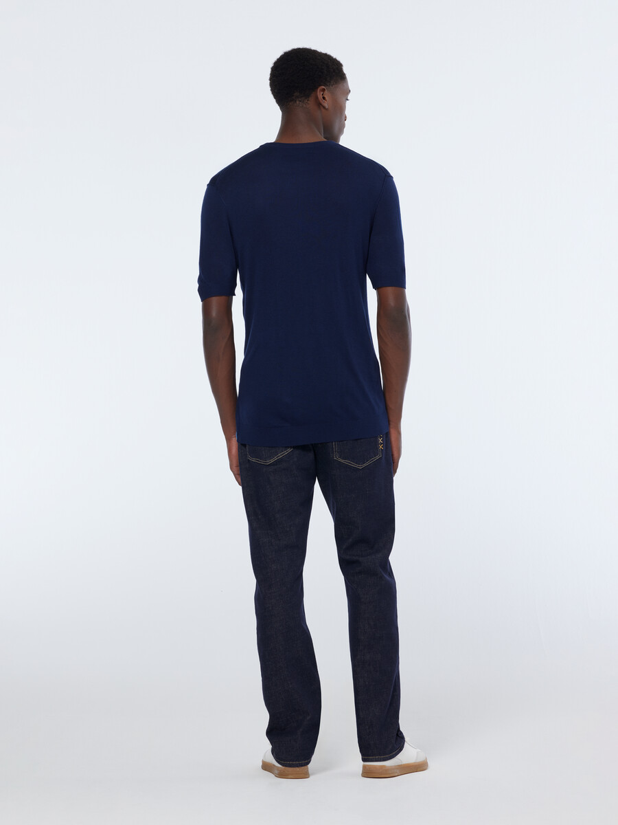 regular fit knit t-shirt