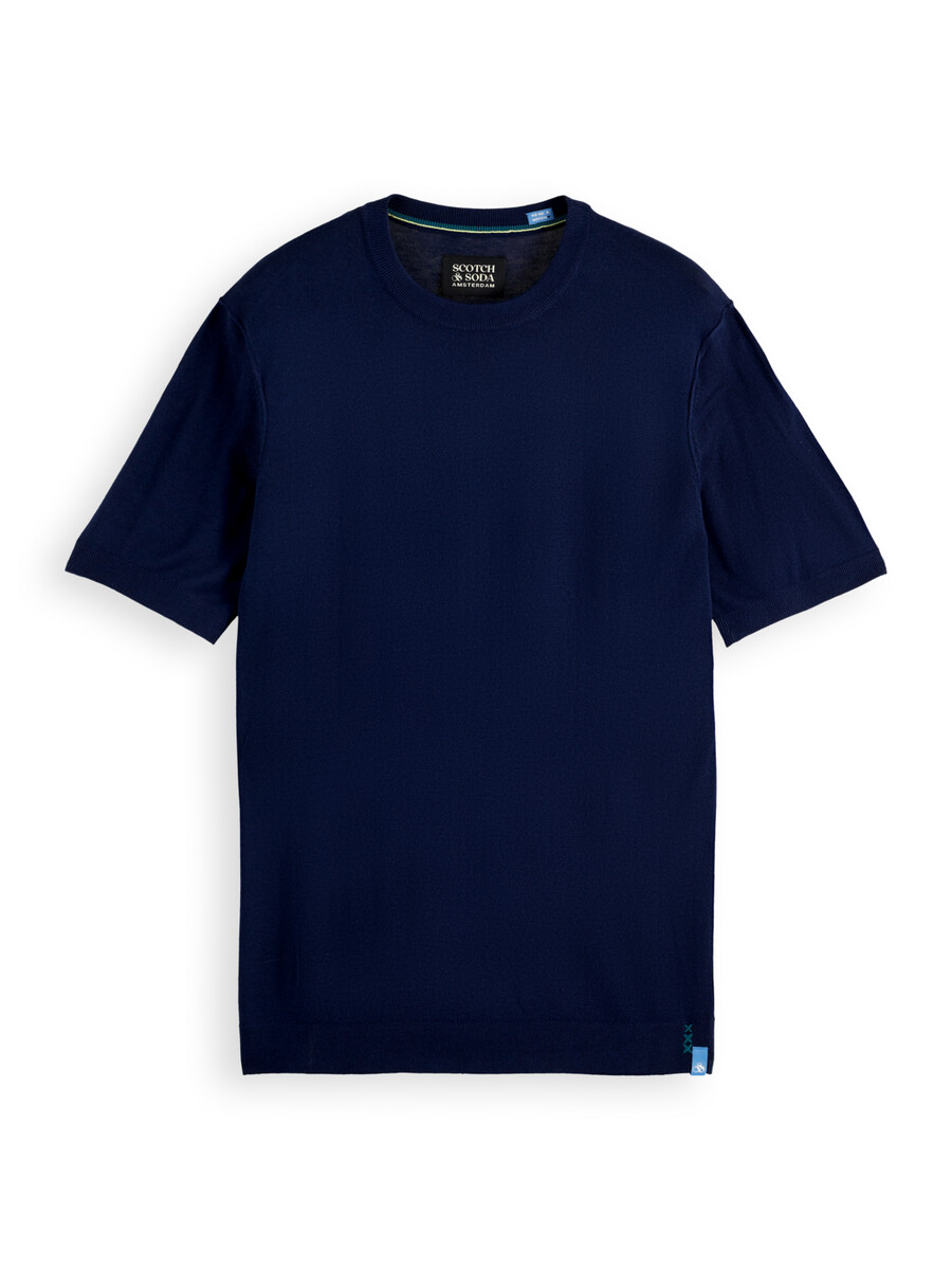 regular fit knit t-shirt