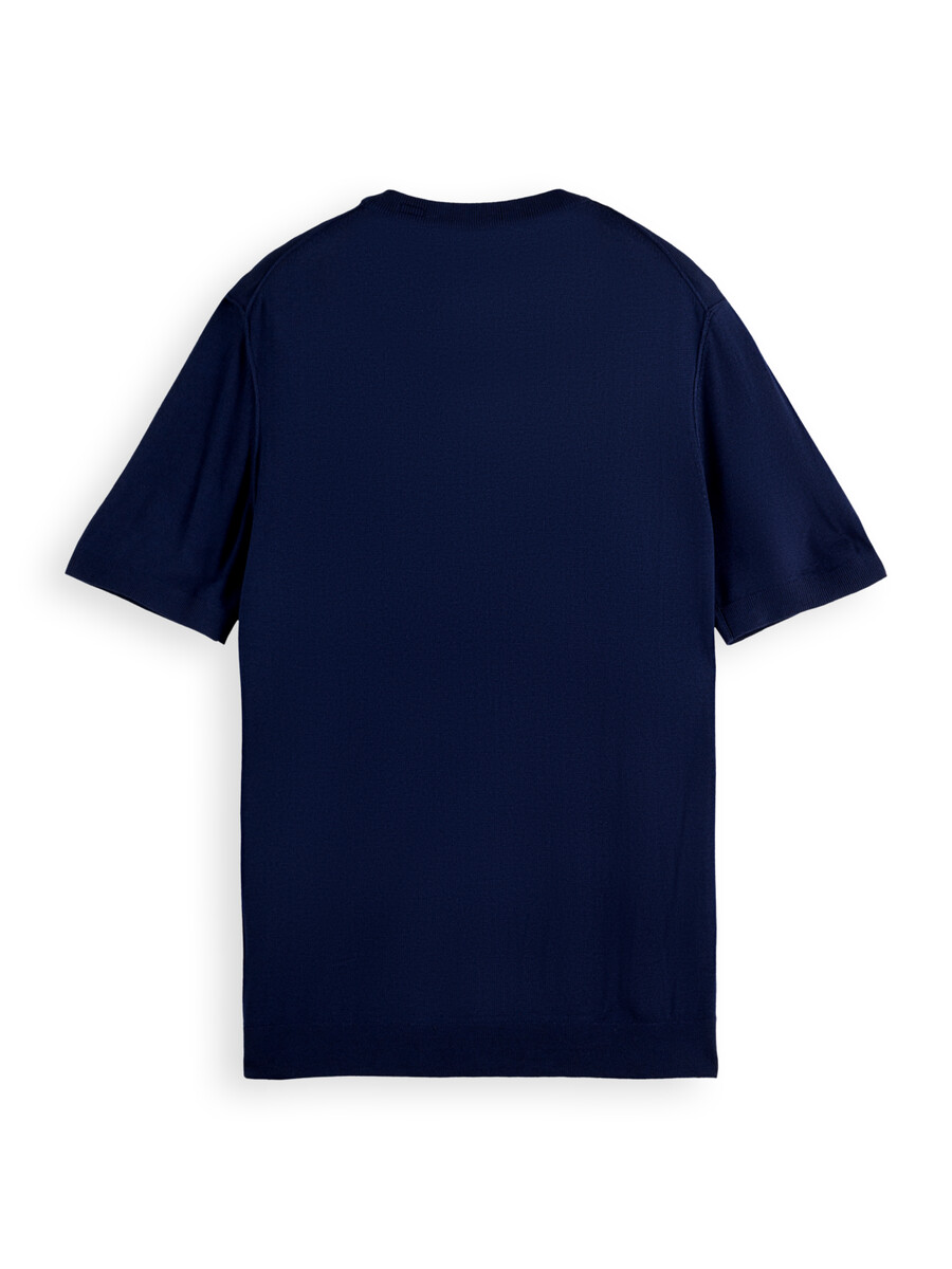 regular fit knit t-shirt
