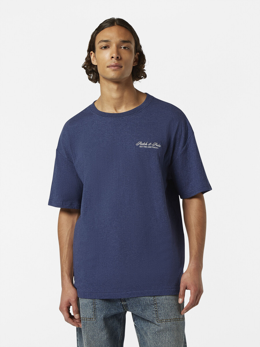 bonded loose fit logo t-shirt