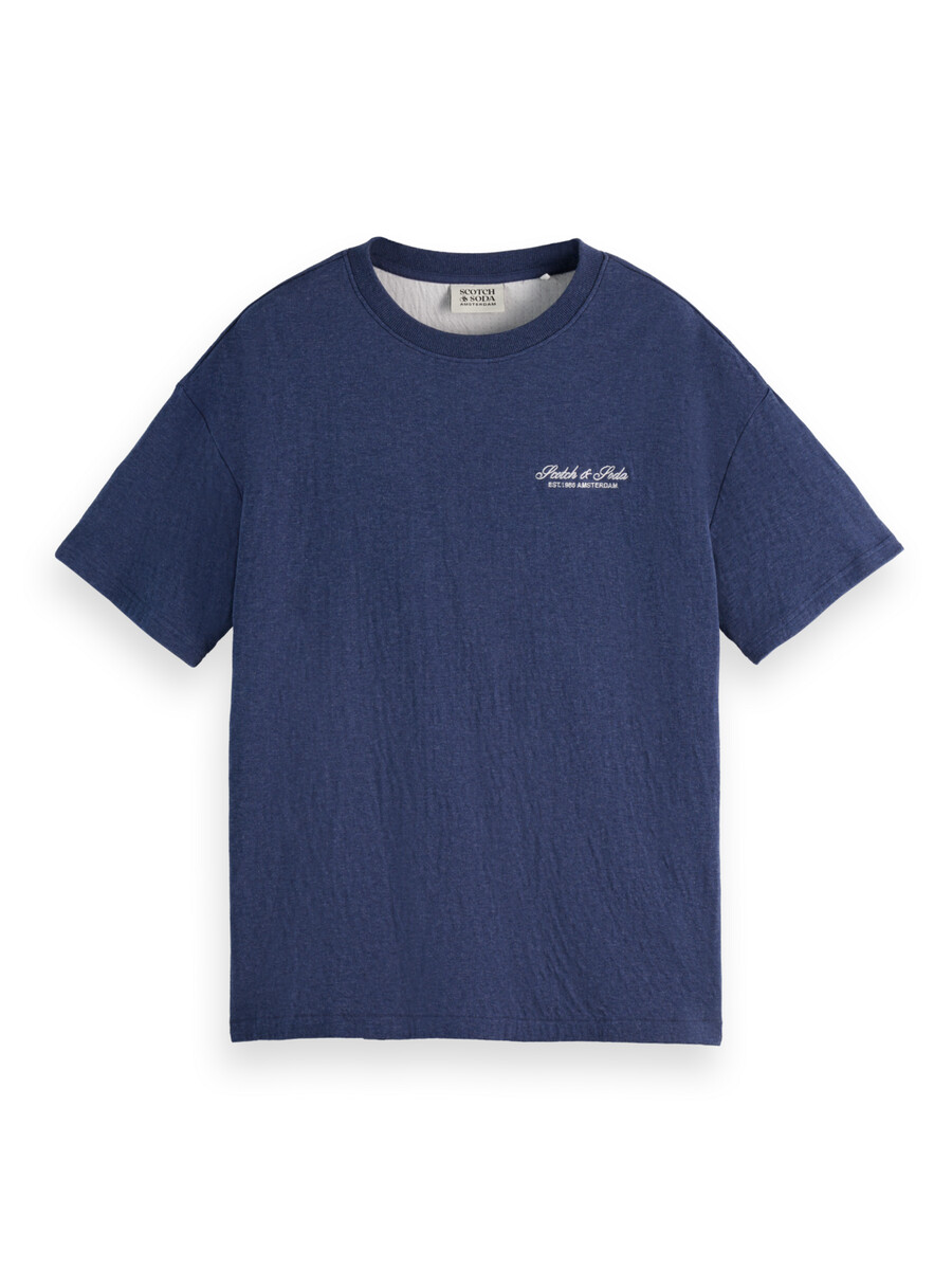 bonded loose fit logo t-shirt