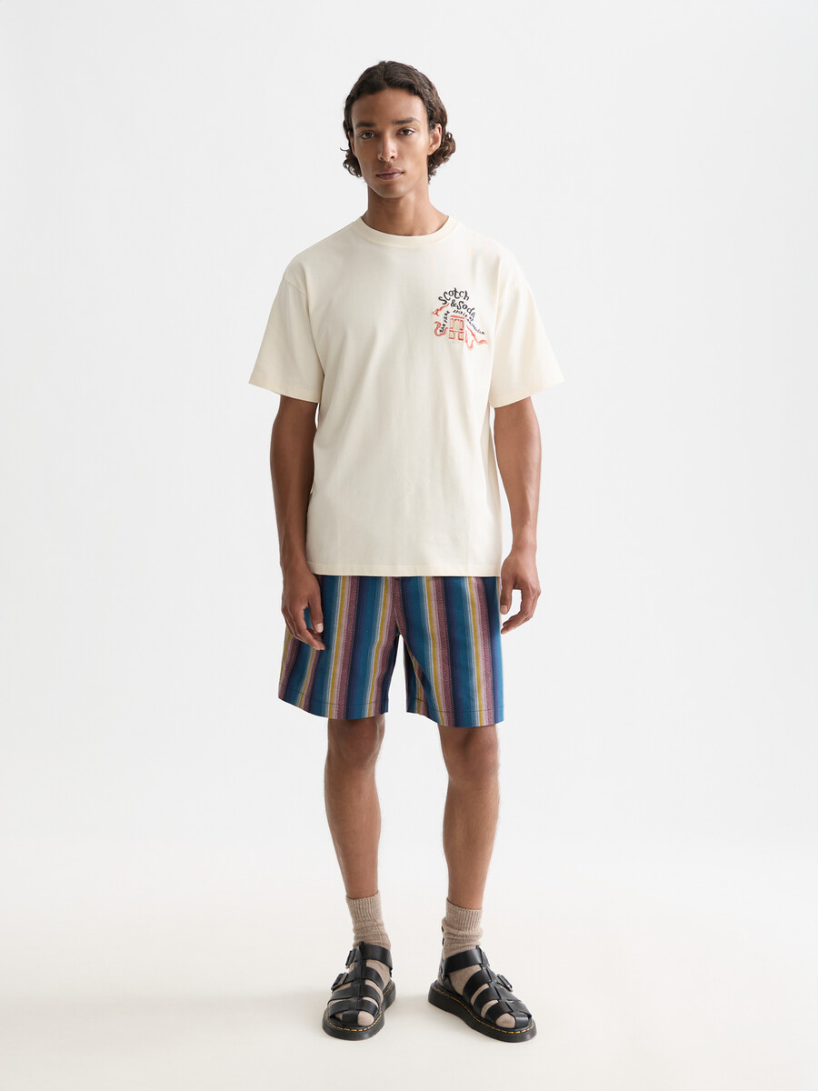 the 40th anniversary relaxed-fit embroidery t-shirt