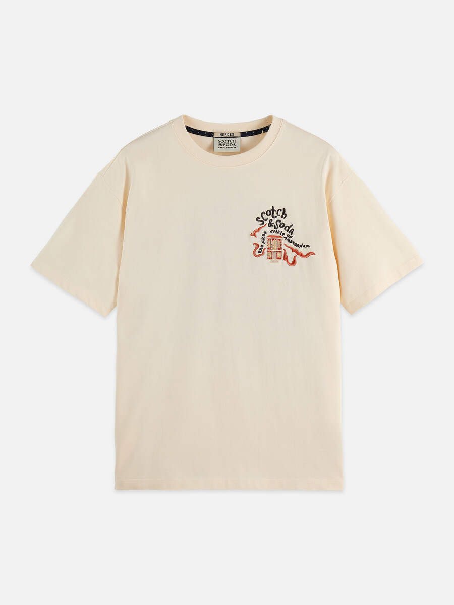 the 40th anniversary relaxed-fit embroidery t-shirt