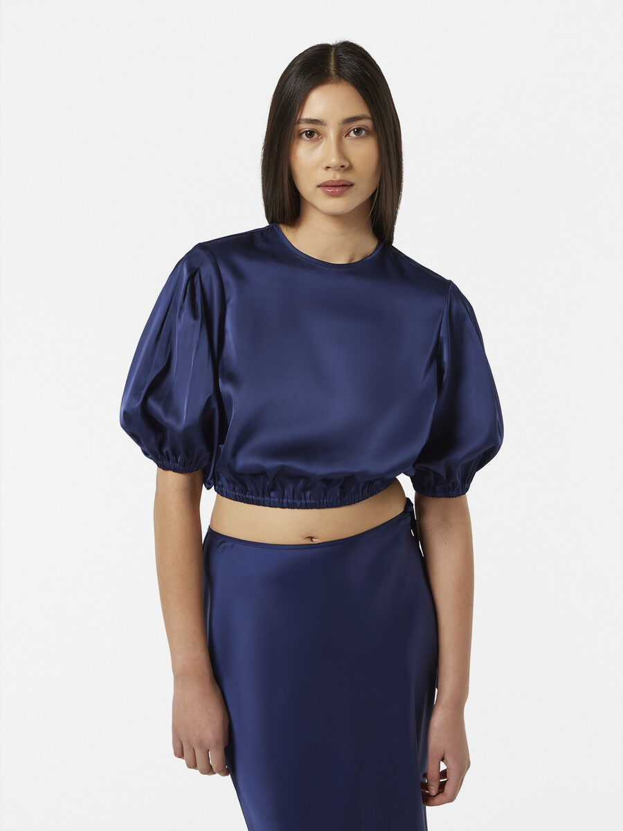 short sleeve crop top
